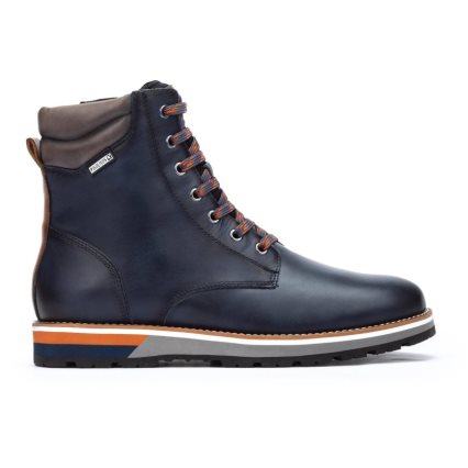 Men's Pikolinos PIRINEOS Ankle Boots Blue | NZ Q2Q7091